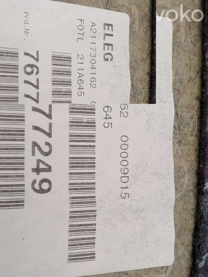 Mercedes-Benz E W211 (2002 - 2009)  A2117304162 Обшивка задней двери