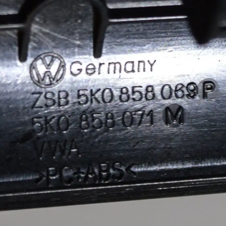 Volkswagen Golf VI (2009 - 2013) 5K0858071M Декоративная планка — фото 7