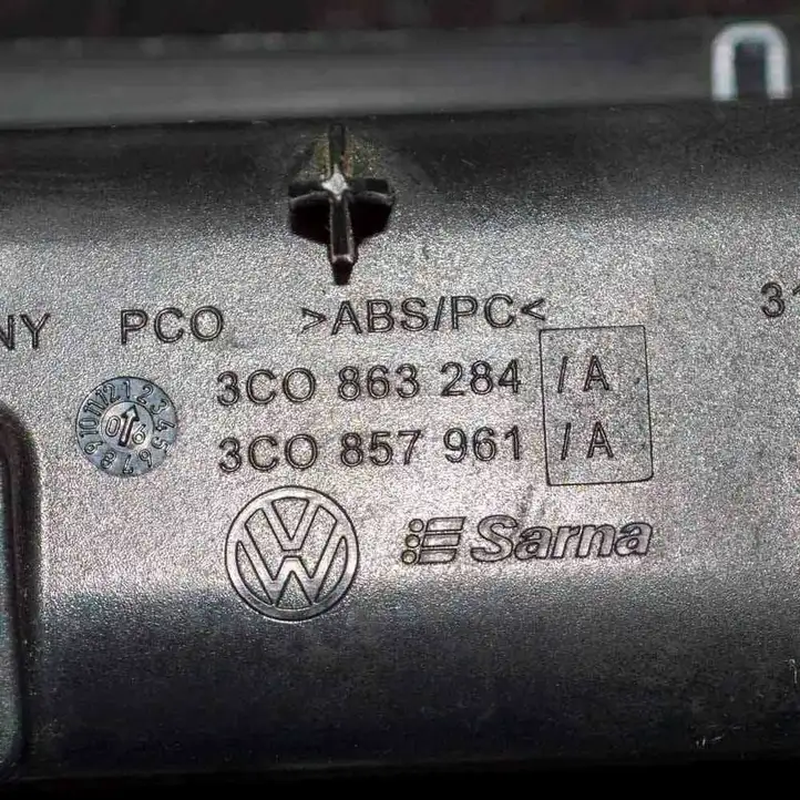 Volkswagen PASSAT B6 (2005 - 2010) 3C0863284 Передняя пепельница — фото 6
