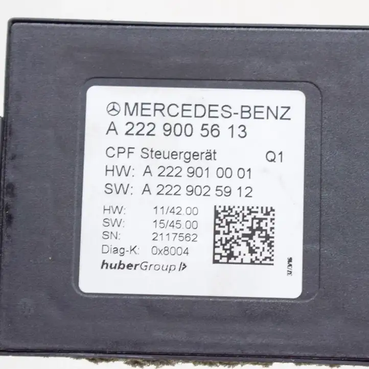 Mercedes-Benz C W205 (2014 - 2021) A2229005613 Модуль управления видео — фото 6