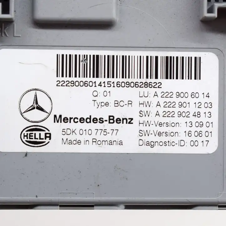 Mercedes-Benz C W205 (2014 - 2021) A2229006014 Модуль управления кузовом (BCM) — фото 8