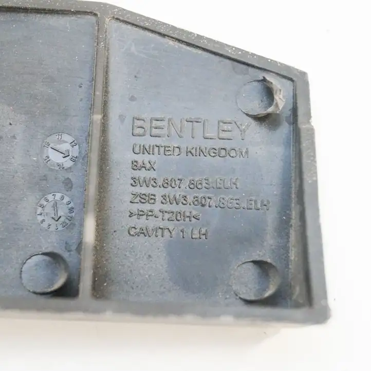 Bentley Continental (2003 - 2017) 3W3807863 Кронштейн угловой части бампера — фото 3