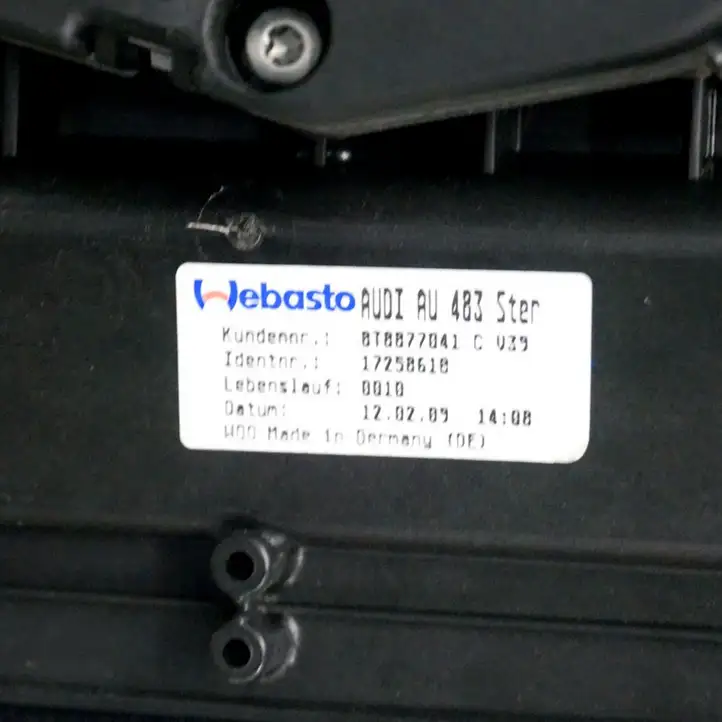 Audi A5 8T 8F (2007 - 2011) 8T8877041C Комплект люка крыши — фото 5