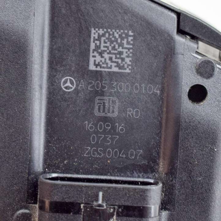 Mercedes-Benz C W205 (2014 - 2021)  A2053000104 Педаль акселератора