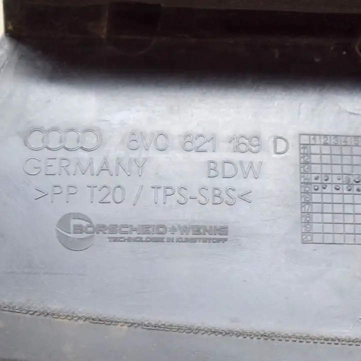Audi A3/S3 8V (2012 - 2016) 8V0821169D Накладка крыла — фото 5