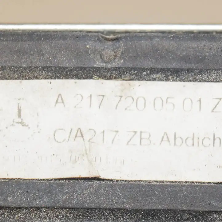 Mercedes-Benz S C217 (2015 - 2020) A2177200501 Накладка стекла передней двери — фото 3