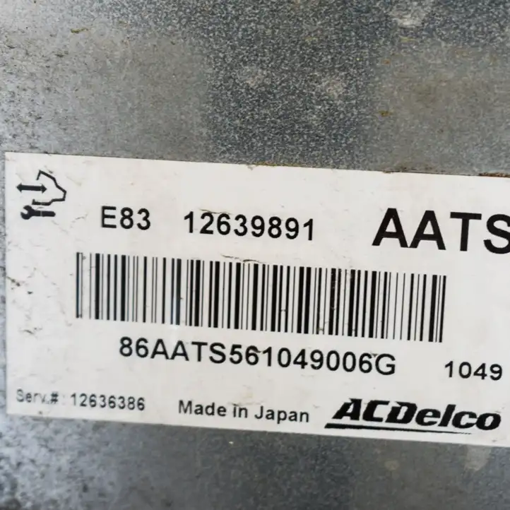 Opel Astra J (2009 - 2012) 12639891 Блок управления двигателем (ЭБУ) — фото 4