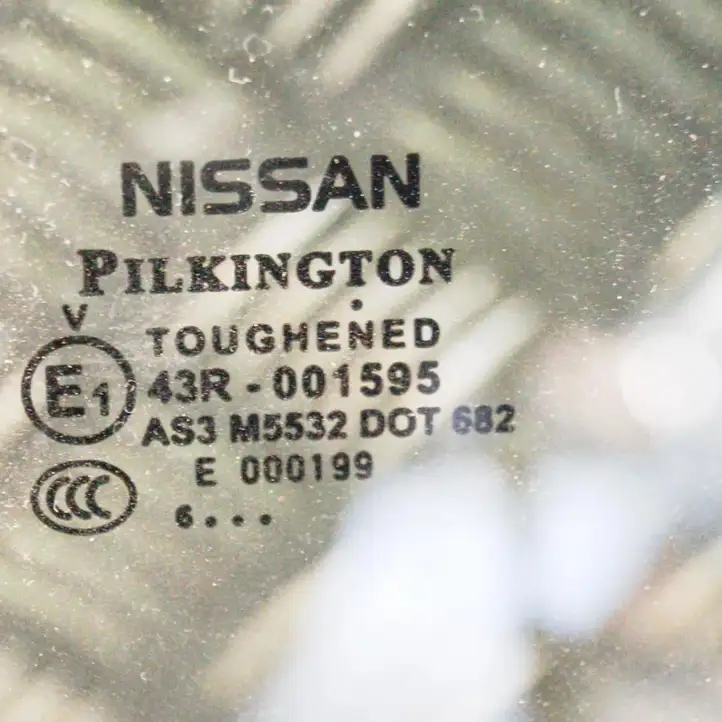 Nissan Qashqai (2013 - 2017) 43R001595AS3 Стекло задней двери — фото 4