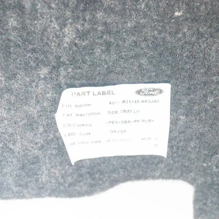 Ford B-MAX (2012 - 2018) AV11R31149AK3JA6 Боковая обшивка багажника — фото 6