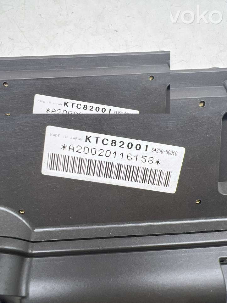 Lexus LS 430 (2000 - 2003)  6435050010 Электрическая шторка заднего стекла