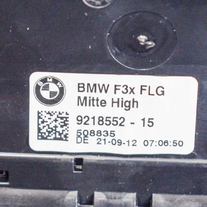 BMW 3 F30 F35 F31 (2012 - 2018) 9218552 Воздушная решетка панели — фото 5