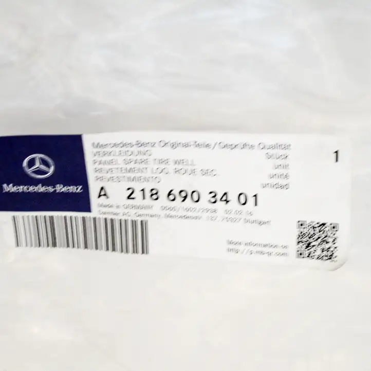 Mercedes-Benz CLS C218,X218 (2011 - 2017) A2186903401 Обшивка ниши запасного колеса — фото 5