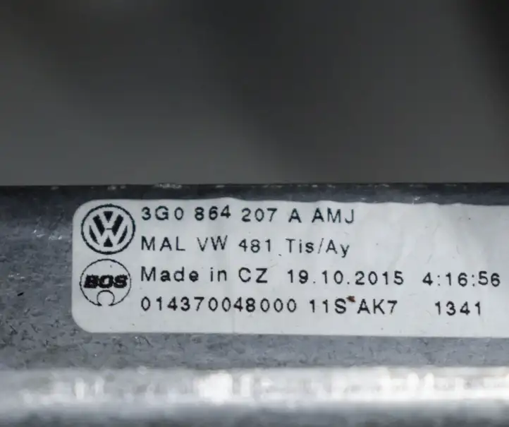 Volkswagen PASSAT B8 (2015 - ) 3G0864207A Центральная консоль — фото 9