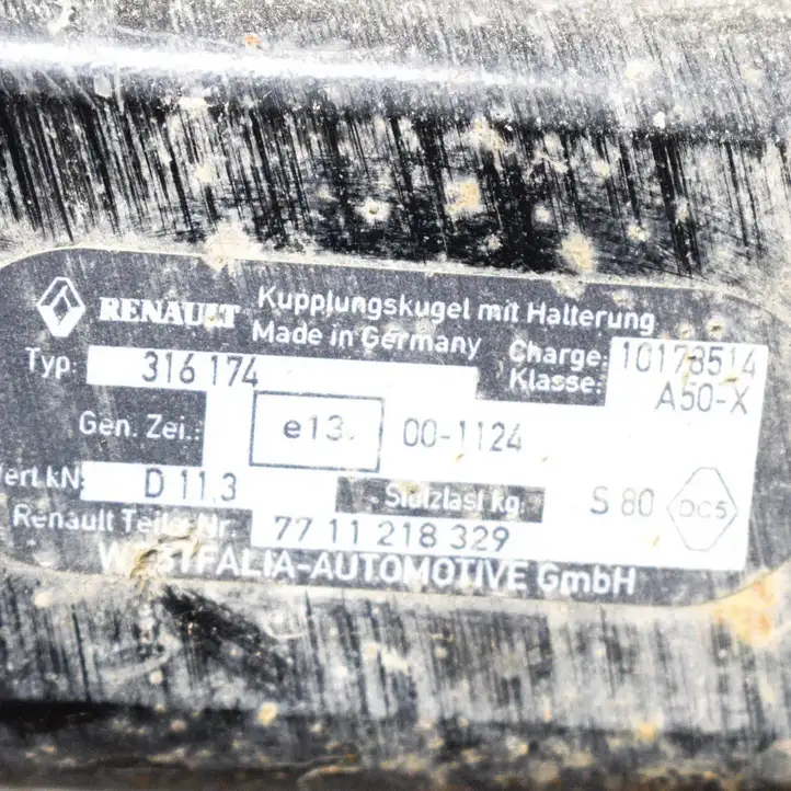 Renault Espace - Grand espace IV (2004 - 2014) 7711218329 Комплект буксировочного крюка — фото 7