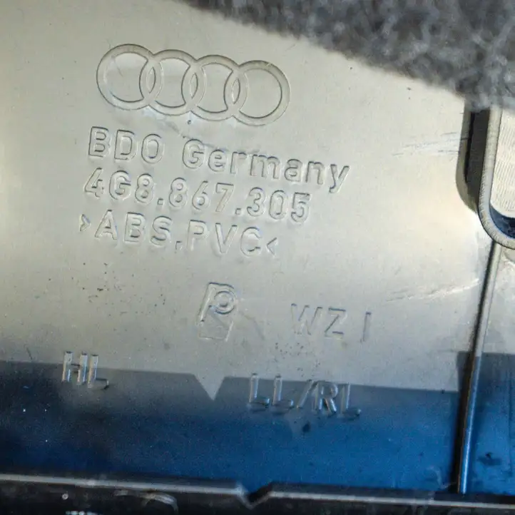 Audi A7 S7 4G (2010 - 2014) 4G8867305 Обшивка задней двери — фото 7