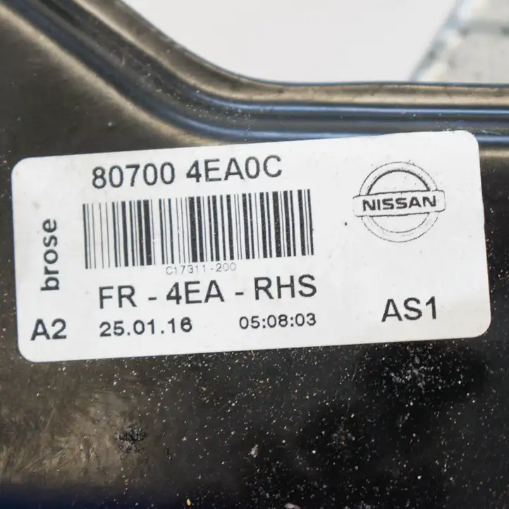 Nissan Qashqai (2013 - 2017) Электростеклоподъемник передний (комплект) — фото 5