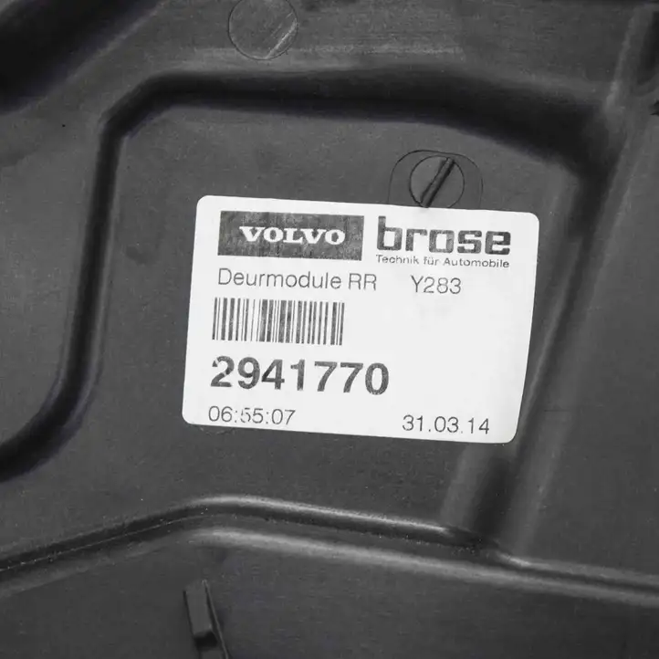 Volvo S60 (2013 - 2018) 3078431330657445 Стеклоподъемник передней двери (комплект) — фото 4