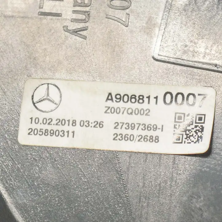 Mercedes-Benz Sprinter W906 (2006 - 2018) 205890311 Другая часть кузова — фото 4