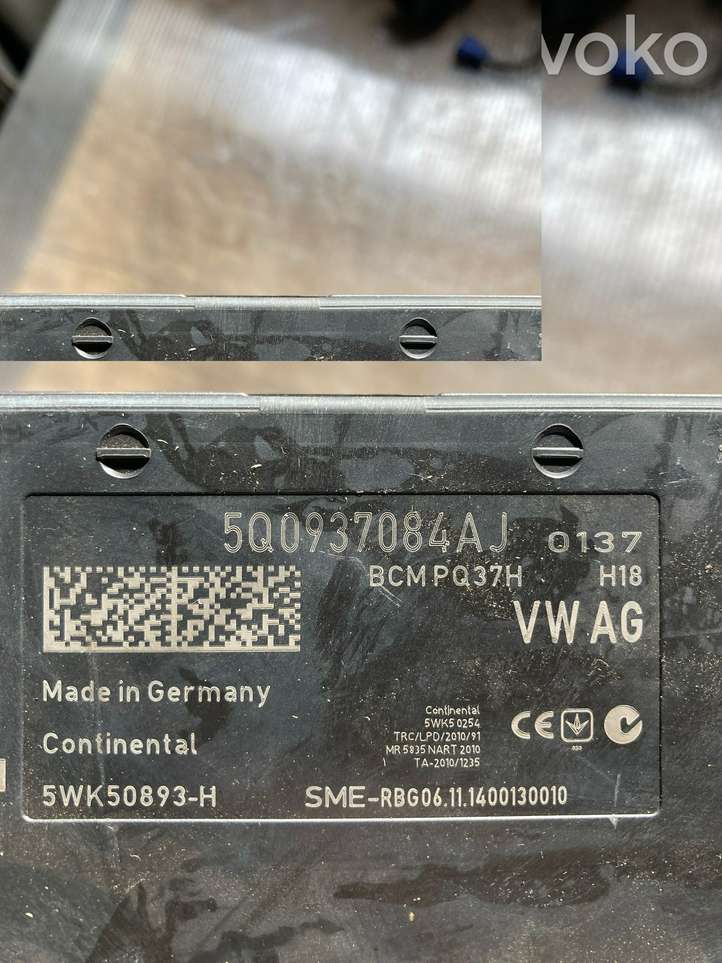 Seat Leon (5F) (2012 - 2019)  5Q0937084AJ Mодуль kомфортa