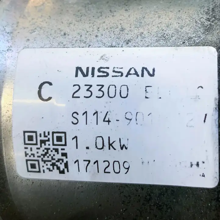 Nissan Juke I F15 (2010 - 2018) S114901 Стартер — фото 8