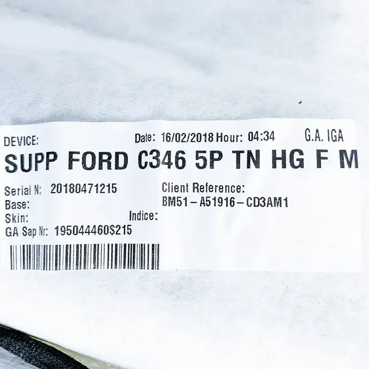 Ford Focus (2015 - 2019) F1ET14335 Потолочная обшивка — фото 11