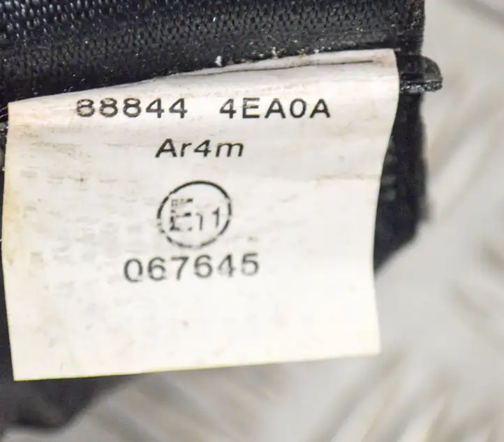 Nissan Qashqai (2013 - 2017) 888444EA0A Задний ремень безопасности — фото 5