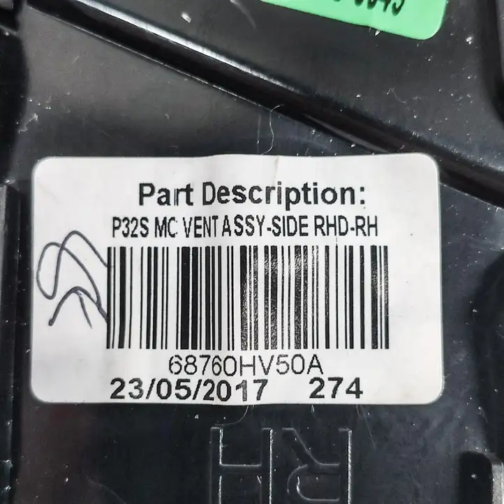 Nissan Qashqai (2013 - 2017) 687604EA0A Воздушная решетка панели — фото 7