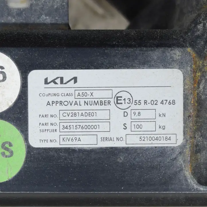 Kia EV6 (2021 - ) CV281ADE01 Комплект буксировочного крюка — фото 3