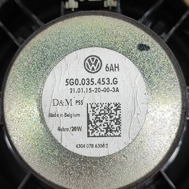 Volkswagen Golf VII (2013 - 2019) 5G0035453G Динамики передних дверей — фото 6