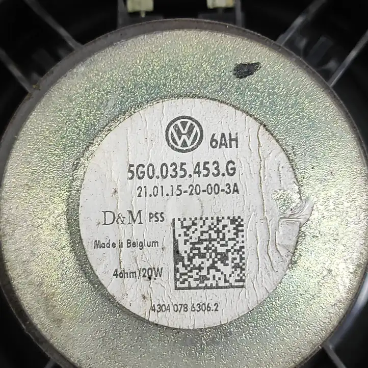 Volkswagen Golf VII (2013 - 2019) 5G0035453G Динамики передних дверей — фото 6