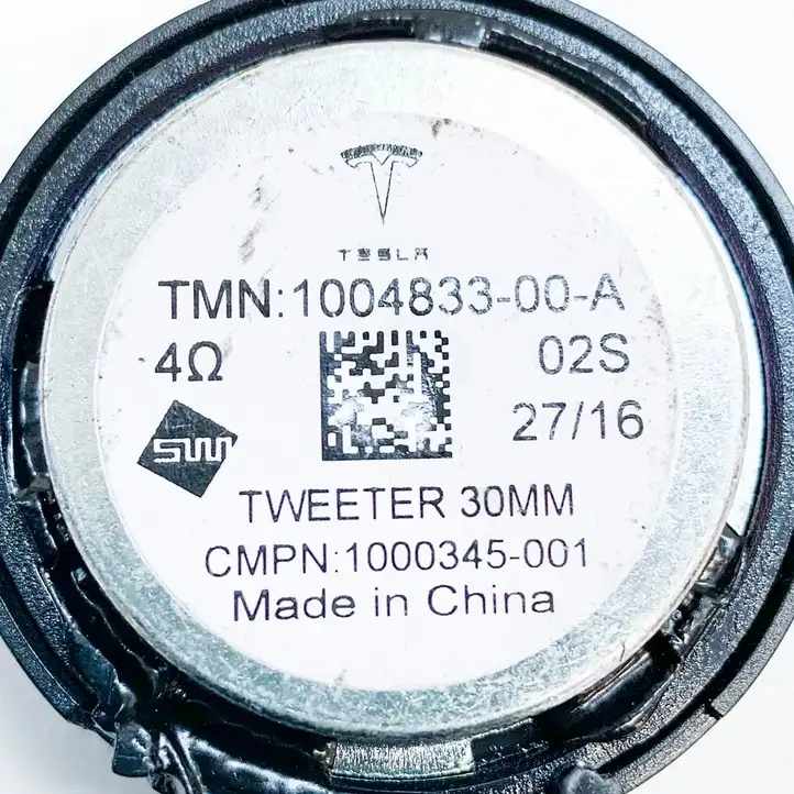 Tesla Model X (2015 - 2021) 100483300A Динамики задних дверей — фото 6