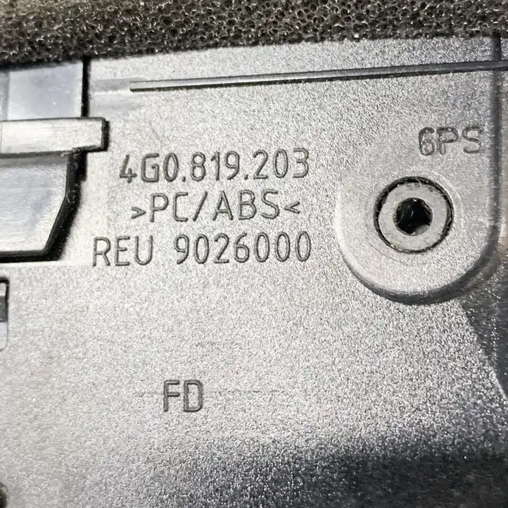 Audi A7 S7 4G (2010 - 2014) 4G0819203 Другая деталь консоли (туннеля) — фото 7
