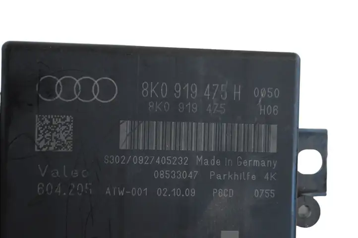 Audi A4 S4 B8 8K (2007 - 2011) 8K0919475H Блок управления парктрониками — фото 5