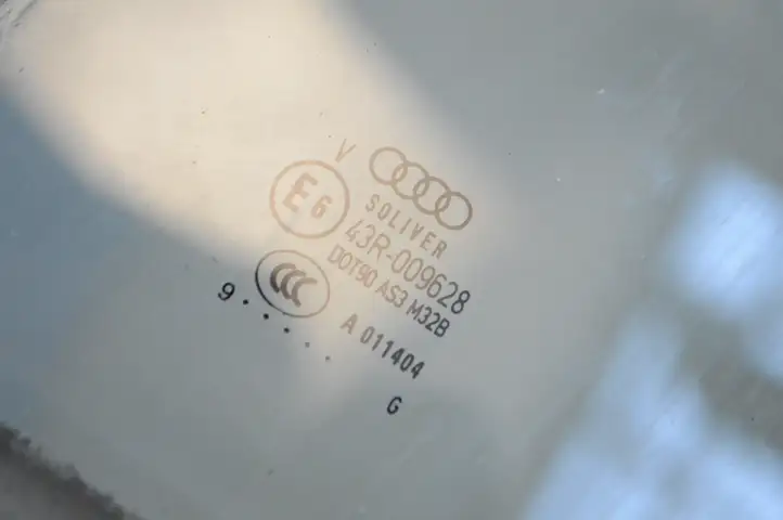 Audi A4 S4 B8 8K (2007 - 2011) 43R009628 Стекло задней двери — фото 5