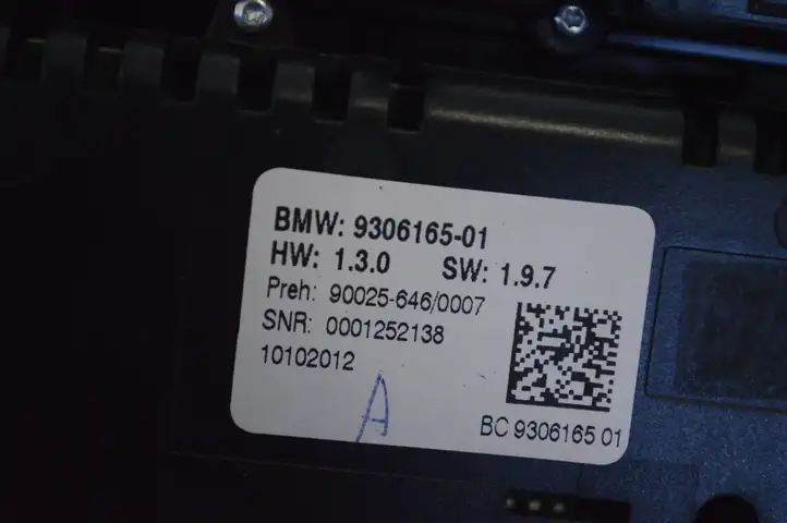 BMW 6 F12 F13 (2010 - 2018) 9306165 Управление климат контролем — фото 4