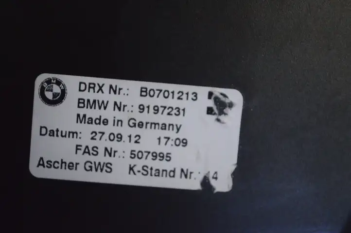 BMW 6 F12 F13 (2010 - 2018) 9197231 Передняя пепельница — фото 5