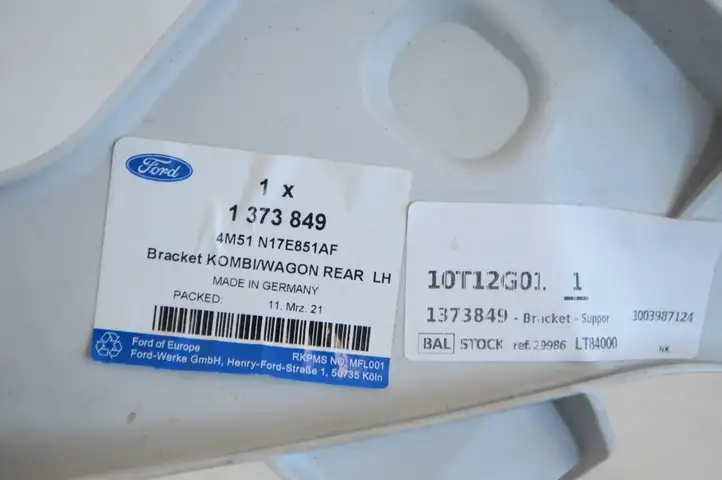 Ford Focus (2005 - 2008) 4M51N17E851AF Кронштейн угловой части бампера — фото 5