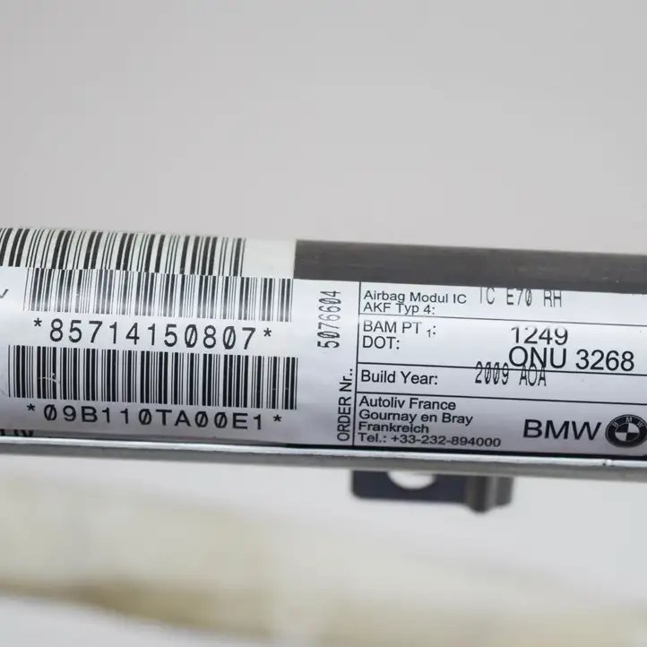 BMW X5 E70 (2006 - 2013) 7141508 Боковая подушка безопасности шторка — фото 6