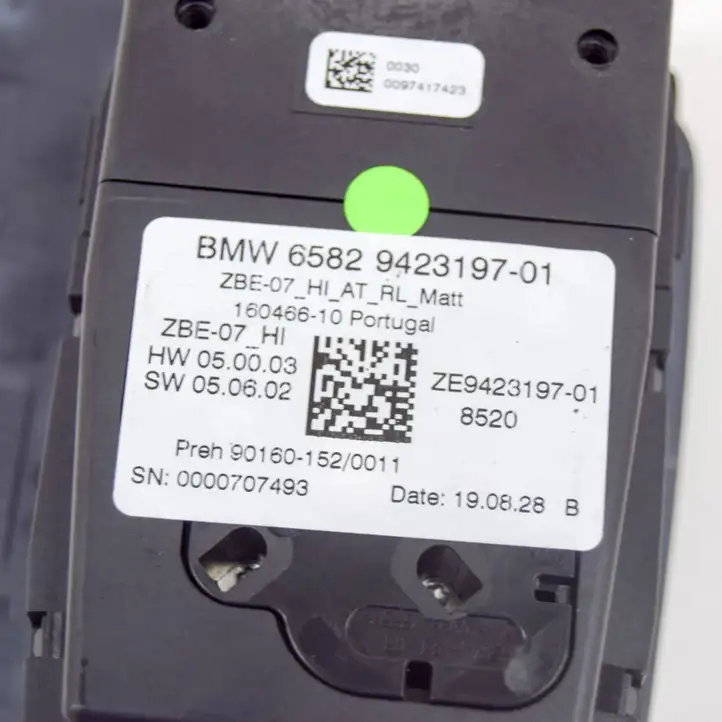 BMW 3 G20 G21 (2019 - ) ZE9423197 Контроллер мультимедийной системы — фото 6