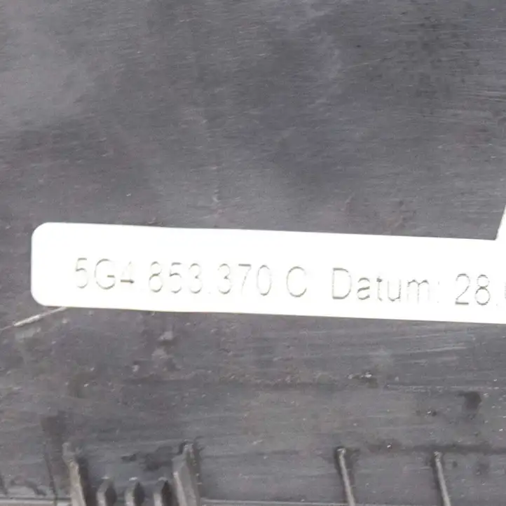 Volkswagen Golf VII (2013 - 2019) 5G4853370C Внутренняя отделка переднего порога — фото 8