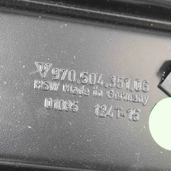 Porsche Panamera (970) (2013 - 2016) 97061105509 Крышка ящика аккумулятора — фото 6