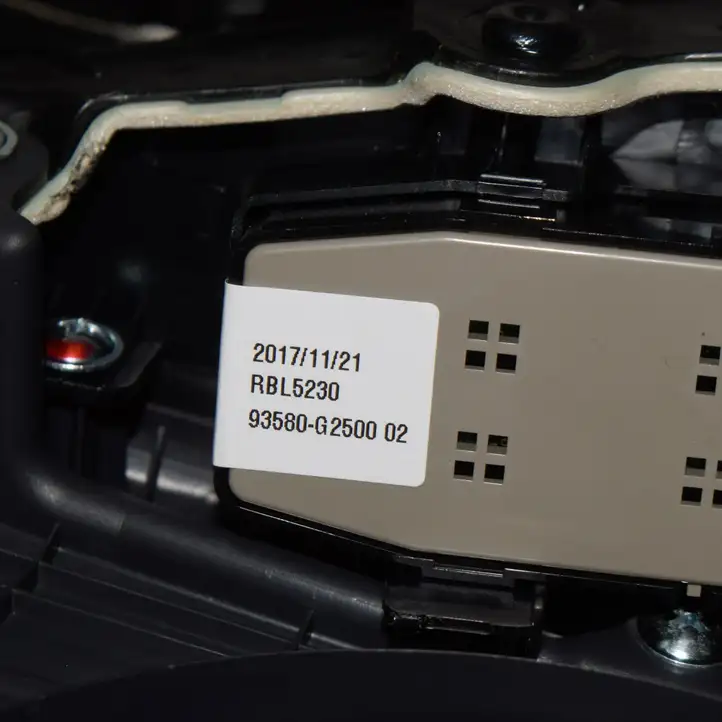Hyundai Ioniq (2016 - ) 83370G2000 Обшивка задней двери — фото 3