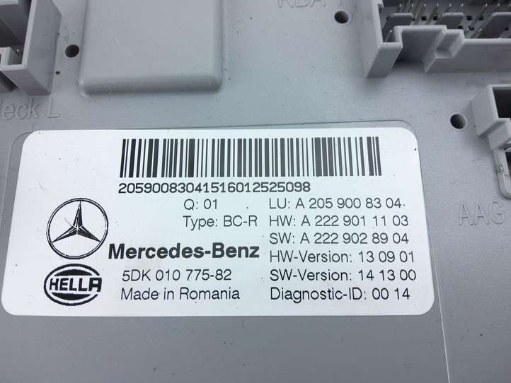 Mercedes-Benz C W205 (2014 - 2021)  A2059008304 Блок управления SAM
