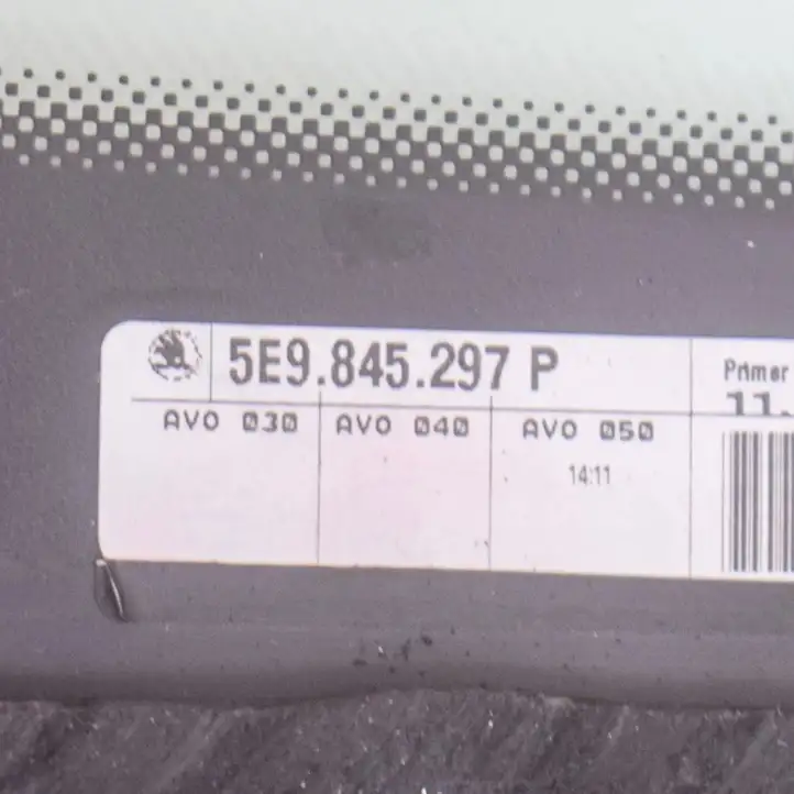 Skoda Octavia Mk3 (5E) (2013 - 2019) 5E9845297P Заднее боковое стекло — фото 4