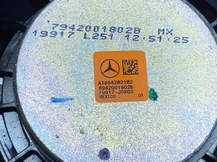Mercedes-Benz GLE W166/C292 (2015 - 2019) A1668202102 Динамики задних дверей — фото 3