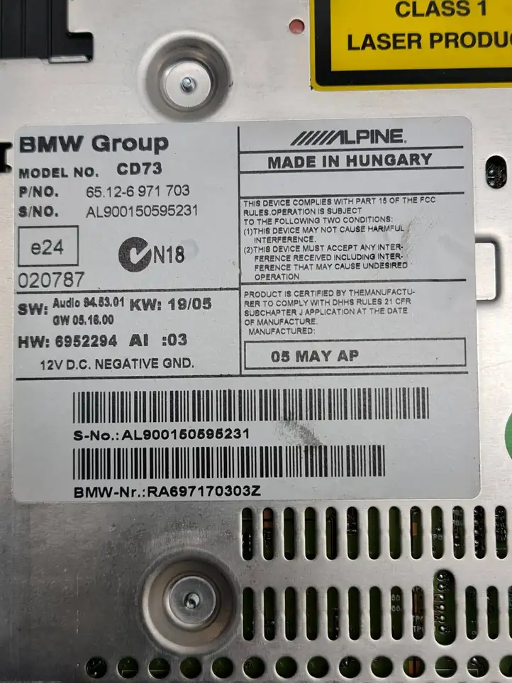 BMW 3 E90 E91 (2005 - 2012) 6971703 Магнитола / мультимедийная система — фото 5