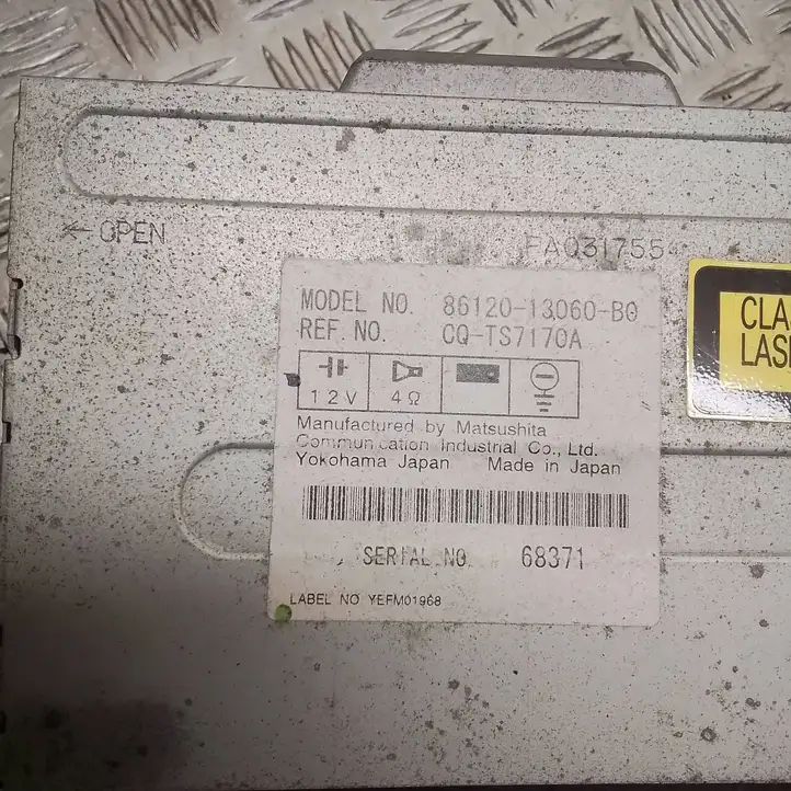 Toyota Corolla Verso E121 (2001 - 2004) 8612013060B0 Магнитола / мультимедийная система — фото 2