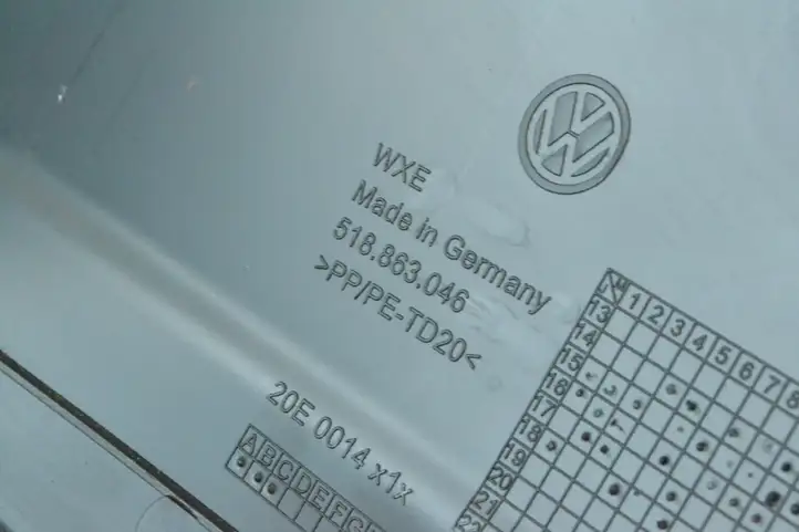 Volkswagen Golf Sportsvan (2017 - 2020) 518863046 Другая деталь консоли (туннеля) — фото 5