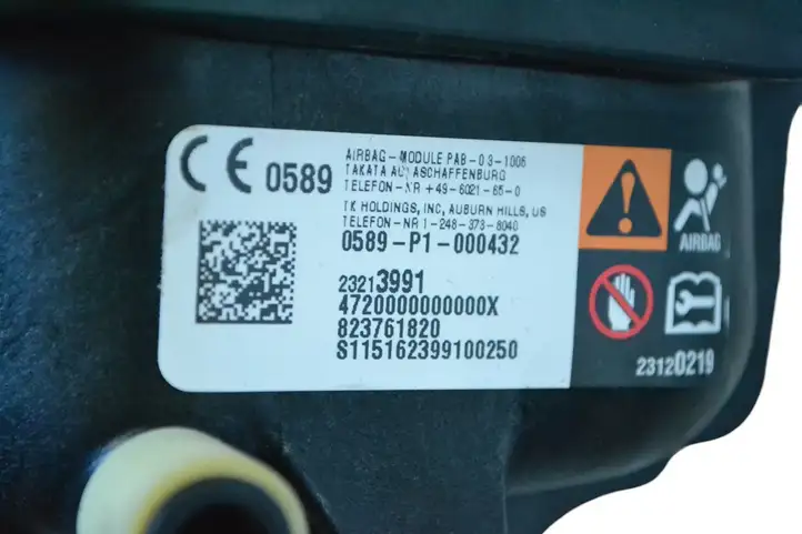 Chevrolet Corvette C7 (2014 - 2019) 23213991 Подушка безопасности пассажира — фото 5