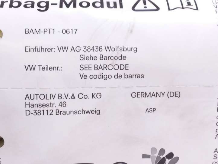 Skoda Octavia Mk2 (1Z) (2004 - 2013)  36034305 Подушка безопастности пассажира
